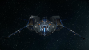 Mustang Gamma in space - Front.png