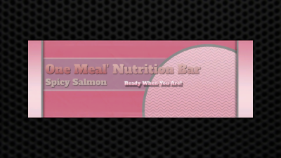 One Meal Nutrition Bar - Spicy Salmon.png