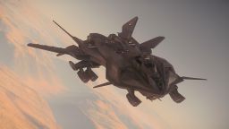 Retaliator flying over Daymar banking right - Front Starboard.jpg