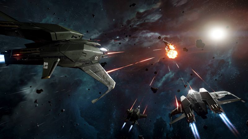 文件:Mustang Deltas x3 attacking ship.jpg