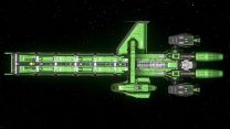 Caterpillar Ghoulish Green in space - Above.jpg