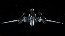 Hawk Frostbite in space - Rear.png