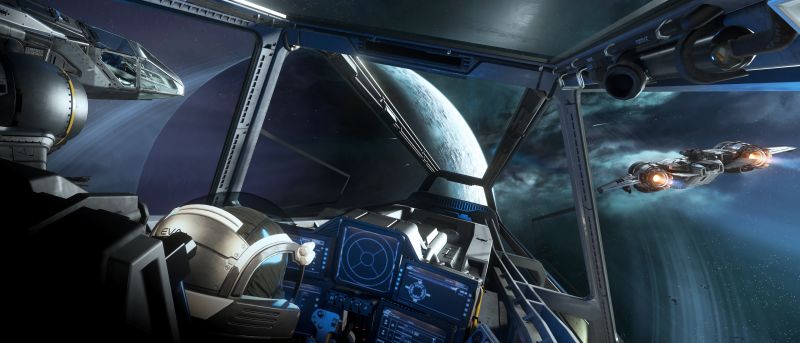 文件:Buccaneer - x3 Flying towards world - Inside cockpit.jpg