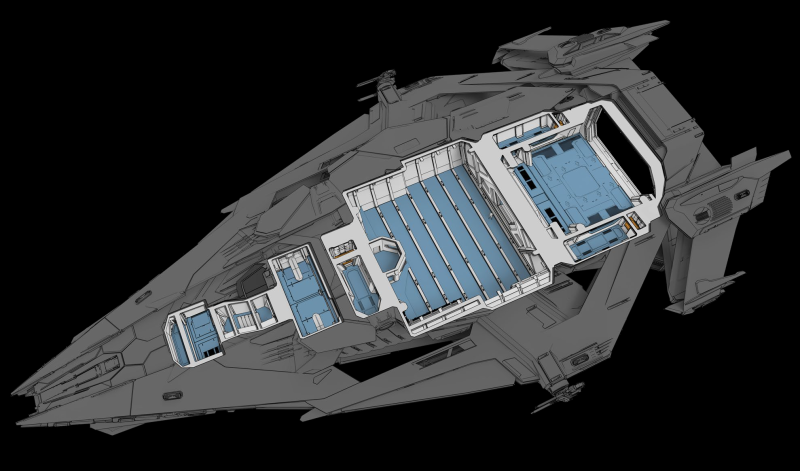 文件:Galaxy 3D Concept with Lower deck cutout - Isometric.png