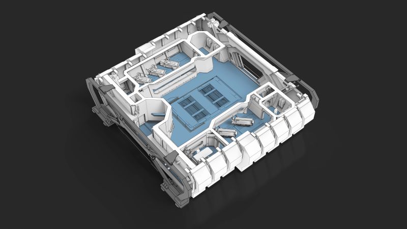 文件:Galaxy Concept Medical Module Cutaway.jpg