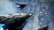 Arrow - Flying in formation over ArcCorp x3 - Above.jpg