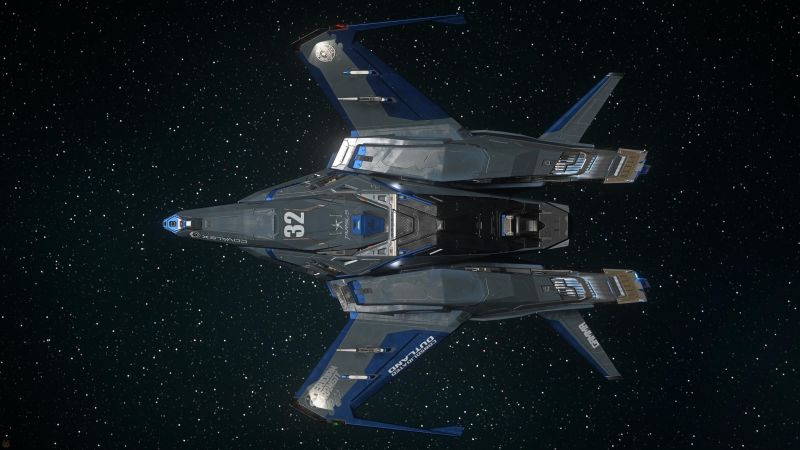 文件:Mustang Gamma in space - Below.jpg